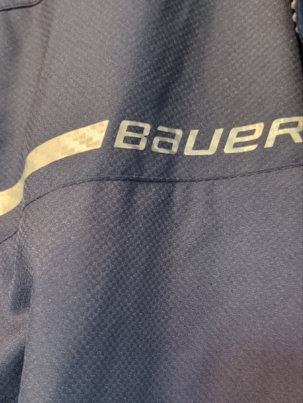 Bauer Navy Blue Softshell Performance Jacket - Picture 3 of 11